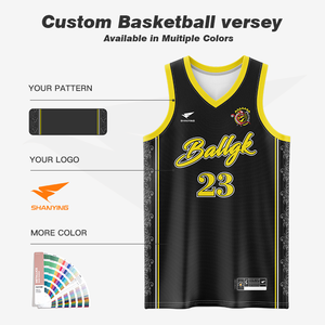 Jersey Baseball Custom Biru Desain Kustom Jersey Baseball Seragam Basket Remaja Dicetak Ukuran Besar Jersey Mesh Bernapas - Product Image 2