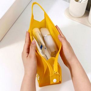 New Summer Pool PVC Waterproof Makeup Bag Jelly Colorful Wash Bag Travel <b>Toiletry</b> Cosmetic <b>Storage</b> Bag - Product Image 6