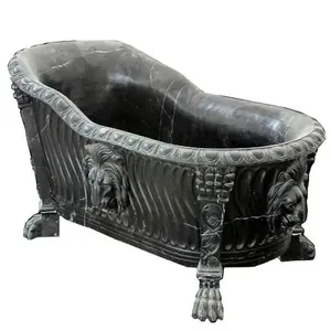 Outdoor Freestanding Large Natural Antique Stone <strong>Bathtub</strong> Bathroom Bath Tub - Product Image 3