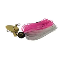 Mycena 15g/0.53OZ Plastique Chatter Bait Spinner Big Blade Jig Dancer Buzzbait Wobbler Bass Pike Fishing Lure for Bottom Fishing