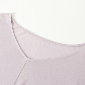 Conjunto de pijama de seda Mulberry para mujer, 2 piezas, ropa de dormir fina de satén para el hogar, hotel, baño, mujeres jóvenes - Product Image 2