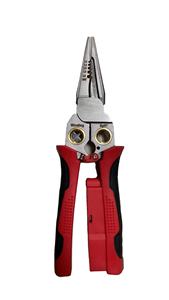 <span class=keywords><strong>Pince</strong></span> d'électricien en acier inoxydable 8-en-1 <span class=keywords><strong>pince</strong></span> à dénuder les fils <span class=keywords><strong>pince</strong></span> à dénuder antidérapante multifonctionnelle équipée - Product Image 3