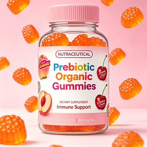 Gummies probiotiques certifiées Halal pour femmes, Probiotiques multi-souches pour les soins féminins, Formule haute puissance à marque privée - Product Image 1