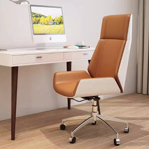 <span class=keywords><strong>Sedia</strong></span> <span class=keywords><strong>da</strong></span> Ufficio Girevole in Pelle <span class=keywords><strong>per</strong></span> <span class=keywords><strong>Lavorare</strong></span> <span class=keywords><strong>da</strong></span> <span class=keywords><strong>Casa</strong></span>, Elegante <span class=keywords><strong>Sedia</strong></span> <span class=keywords><strong>da</strong></span> Ufficio - Product Image 1