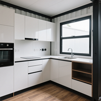 Maison mobile modulaire de luxe préfabriquée à bas prix avec cadre en acier galvanisé Installation rapide et plus de 5 ans de garantie