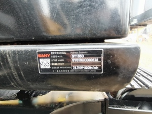 Excavadora sobre orugas pequeña Sany de 13 toneladas con excelente rendimiento Precio Componentes básicos Motor y características anfibias del motor - Product Image 4