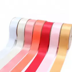 High Quality Woven Multicolor 1 Inch Wide Double Sided 100% Polyester Satin <b>Ribbon</b> Grace Brand DPSF1727 for <b>Wedding</b> - Product Image 6