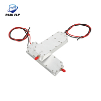 Módulo Amplificador de Potencia RF de Alta Eficiencia de 50W LoRa 28V para FPV UAV, Frecuencias Personalizables, Largo Alcance (10-1000m)