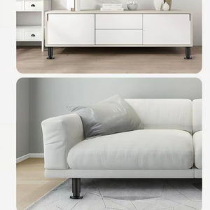 Pieds de support télescopiques robustes et épaissis pour meuble TV, réglables en hauteur, pour lit et canapé - Product Image 4