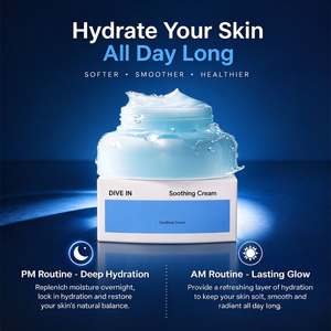 Crème hydratante pour le visage au squalane avec cinq acides hyaluroniques moléculaires différents, lactobacillus ferment lysate - Product Image 6