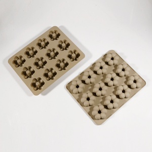 Molde de Silicona TangChu con Forma de Donut Floral para Pasteles, Postres de Gelatina y Diseños Creativos de Repostería - Product Image 2