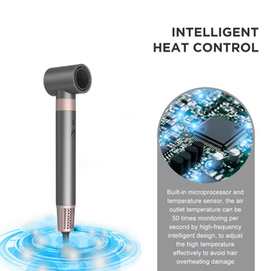 High Speed Hot Air Auto <b>Wrap</b> Curler Blow Dryer Comb Ionic Brushless 6 in 1 Hot Air Brush <b>Hair</b> Dryer <b>Styler</b> Curler - Product Image 5