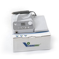 Micromoteur haute vitesse 50000 tr/min pour salon de beauté, micromoteur sans balais Nail Master GJ-G800 XM avec pièce à main fine pour salon de manucure