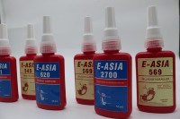 FM40 E-ASIA 243 Colle anaérobie pour verrous de filetage, adhésif instantané, silicone transparent, flacon de 10 ml pour la construction et la menuiserie