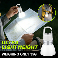 Nueva Lámpara de Camping RGB Recargable Creativa Wason, Innovadora Luz LED para Tapas de Botella, Luz de Advertencia Portátil para Mochila