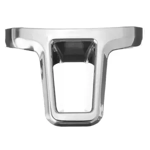 Cubiertas Decorativas para el Volante del Automóvil, para Volkswagen VW Golf 6 MK6 2009 2010 2011 2012 Polo Bora Sagitar, ABS Cromado - Product Image 4