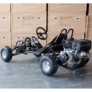 Nouveau <span class=keywords><strong>karting</strong></span> à essence pour adultes, puissance <span class=keywords><strong>moteur</strong></span> accrue 15 CV 420 cm³, conduite amusante en extérieur, suspension intégrale - Product Image 6