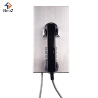 Prix d'usine Vente en gros Téléphone GSM ATM Téléphones blindés VoIP pour détenus Téléphone Android industriel public pour campus