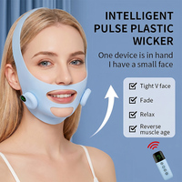 Appareil de levage du visage Resserrement de la peau V Masseur de lifting du visage Vibration Réduire le double menton Dispositif de lifting du visage à micro-courant électrique