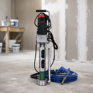 Macchina Spruzzatrice per Stucco ad Alta Efficienza, Spruzzatore Elettrico Airless per Intonaco di Pareti Interne ed Esterne - Product Image 6