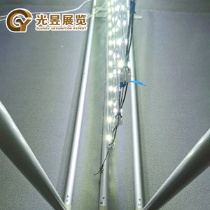 Nhà máy trực tiếp tùy chỉnh thiết kế LED lưới hộp Đèn Backdrop đứng cho Xúc Tiến Thương mại hoạt động thương mại sự kiện hình chữ nhật hình dạng - Product Image 4