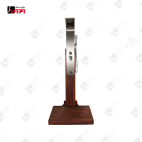 Colonne de douche extérieure moderne Vapasauna avec douchette, autoportante en bois pour villa, piscine, spa, hôtel