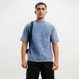 Camiseta Deportiva de Verano para Hombre, 100% Algodón, Corte Holgado, Protección UV, Secado Rápido, Logotipo Personalizado - Product Image 1