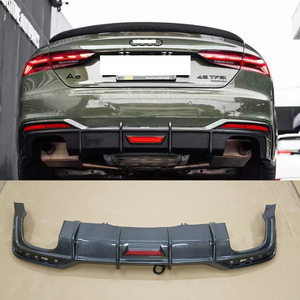 Spoiler avant en fibre de carbone style K A5 pour <span class=keywords><strong>Audi</strong></span> A5 S5 B9.5 2021-2023 - Product Image 1