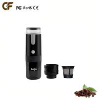Machine à café expresso portable électrique alimentée par batterie/USB 20 bars pour les voyages, les hôtels, les camping-cars et les voitures