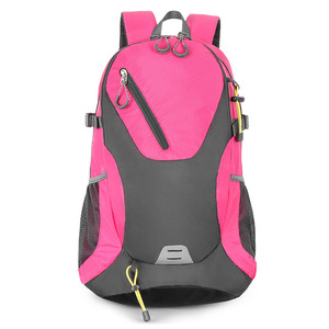 Hiking <b>Backpack</b> 40L <b>Large</b> Capacity Outdoor Sports Travel Bag Adjustable Shoulders Unisex Solid Color - Product Image 3