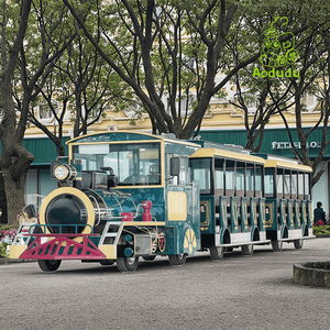<span class=keywords><strong>Train</strong></span> touristique sans rails <span class=keywords><strong>de</strong></span> 42 places, équipement <span class=keywords><strong>de</strong></span> parc d'attractions, <span class=keywords><strong>train</strong></span> électrique touristique pour enfants - Product Image 1