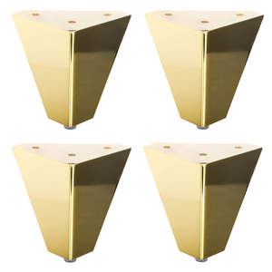 가구 발 럭셔리 북유럽 현대 강철 철 황동 TV 스탠드 의자 찬장 캐비닛 골드 금속 소파 다리 가구 - Product Image 6