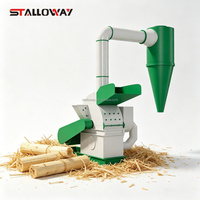 Broyeur à marteaux industriel pour biomasse, machine à broyer le bois, le sciure, la paille, les coques de riz, les coques de noix de coco, les déchets agricoles, recyclage