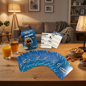 Juego de Memoria Educativo con Tarjetas de Animales, Caja Metálica Personalizada, Juego de Mesa Familiar Multijugador para Niños - Product Image 2