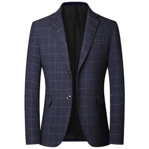 Nuova <span class=keywords><strong>giacca</strong></span> da <span class=keywords><strong>uomo</strong></span> di alta qualità <span class=keywords><strong>giacca</strong></span> da <span class=keywords><strong>uomo</strong></span> Slim Fit Plaid <span class=keywords><strong>Blazer</strong></span> da <span class=keywords><strong>uomo</strong></span> - Product Image 1