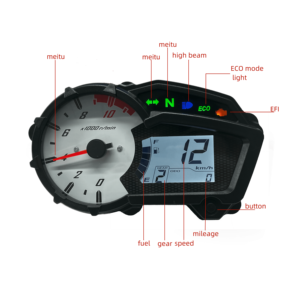Velocímetro Tacometro LED para moto <span class=keywords><strong>YS125</strong></span> <span class=keywords><strong>Yamaha</strong></span> YS 125 FZ Fazer 150 XTZ150 - Product Image 2