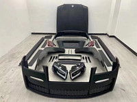 Kit de carrosserie pour Rolls-Royce Ghost 2010-2020, améliorations avec pare-chocs avant et arrière, noir, qualité originale 1:1, style lifting