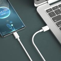 Kabel Data Fast Charge Micro USB Bahan PVC Transfer Data Kabel Pengisian Daya Tipe-C Micro USB