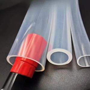 Factory Exports Argest Diameter Silicone <strong>Tube</strong> White Transparent Silicone <strong>Tube</strong> - Product Image 1