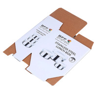 Boîte d'emballage de produit personnalisée, boîtes en carton ondulé pliables, emballage en papier kraft, boîte à ouverture coulissante