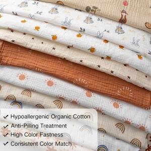 GOTS Certified Muslin Bassinet <strong>Sheet</strong> with 100% Organic Cotton Crepe for 32x16 Inch Moses Basket Mattress Newborn Bedding - Product Image 5