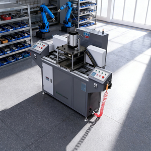 Window Machine Multi-function PLC-controlled <strong>End</strong> Milling Machine Gas-liquid Damping Device for Aluminum Alloy Profiles - Product Image 6