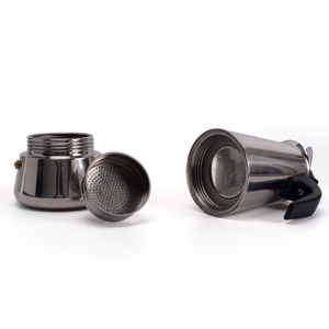 Máy Pha Cà Phê <span class=keywords><strong>Espresso</strong></span> Moka Bằng Thép Không Gỉ Phong Cách Ý - Product Image 2