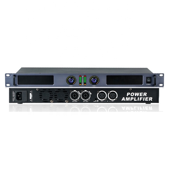 Mini-LE2450 Professional 450W*2 2 Channel Class D Power 1u Digital Amplifier for Karaoke