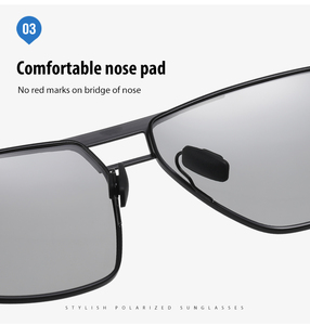 2025 <strong>Sport</strong> Men's <strong>Polarized</strong> <strong>Sunglasses</strong> with <strong>Metal</strong> Frame TAC Lens for Outdoor <strong>Sports</strong> Fashionable Eye Protection - Product Image 6