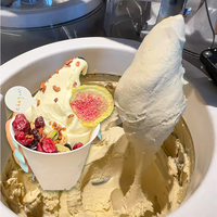 Mesin Pembuat Es Krim Miles Galaxy PRO V2 NSF CE Approved, Mesin Gelato Otomatis dengan Mesin Es Krim Keras