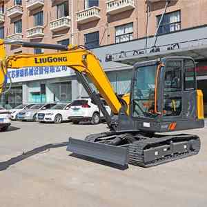รถขุดขนาดเล็ก Liugong รุ่น 906F 6 ตัน ราคาประหยัด รถขุดไฮดรอลิกสำหรับงานดิน - Product Image 1