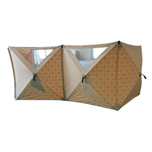 Pantalla de privacidad plegable para exteriores con estampado de Oriente Medio para acampar, picnic, barbacoa, tela Oxford, uso en todas las estaciones - Product Image 4