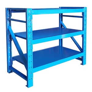 Mobile Workshop Garage Warehouse Steel Work Bench <strong>Storage</strong> <strong>Racking</strong> of Working Table - Product Image 4