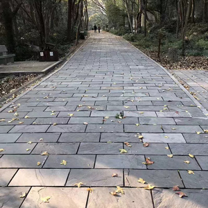 Ardoise noire argentée, ardoise naturelle gris foncé, carreaux de sol gris pierre, carreaux muraux à prix raisonnable et de qualité supérieure - Product Image 5